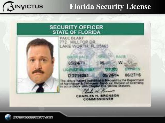 Armed Security License Florida